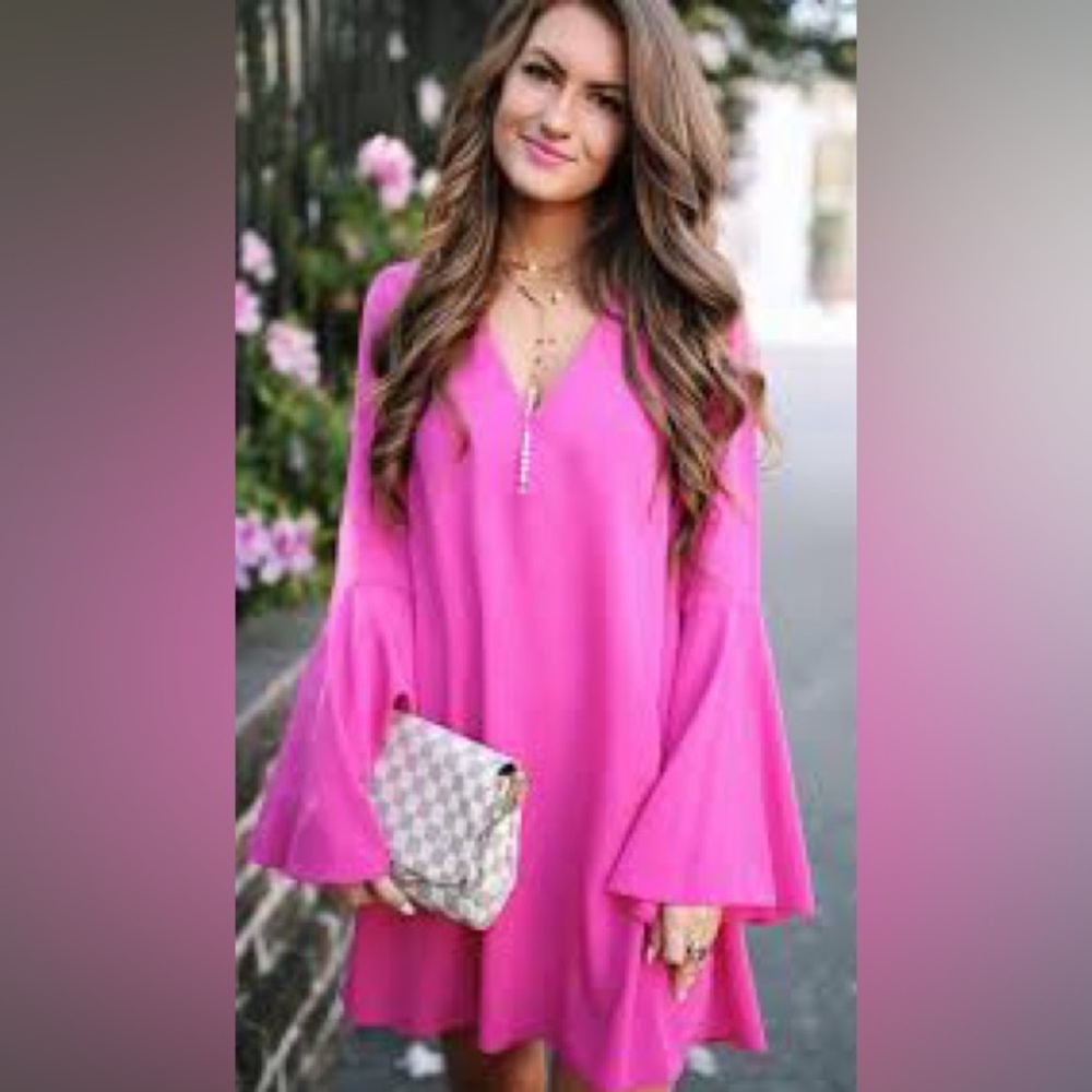 HD in Paris pink dress